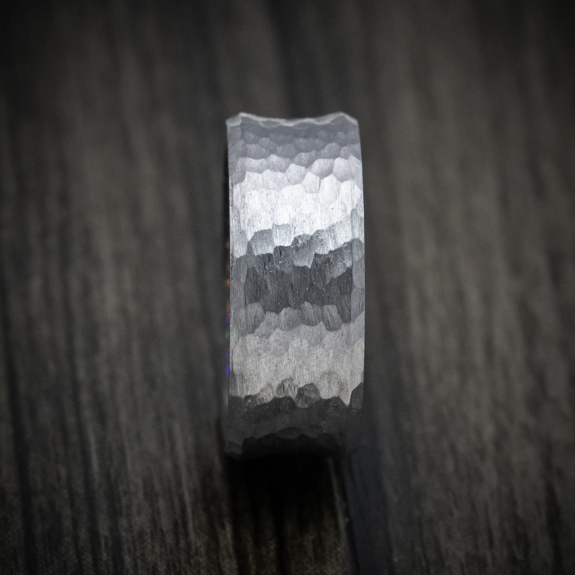 Tantalum and Dichrolam Sleeve Men's Ring Custom Made Band - Image 3